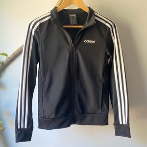 Adidas Black Zip Up Track Jacket Women’s Size XS